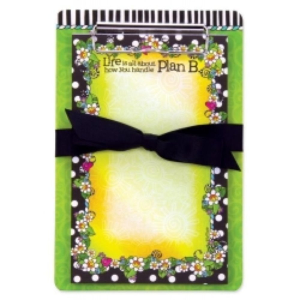 New Plan B Clipboard with Pad and Pen